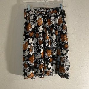 Forever 21 floral skirt